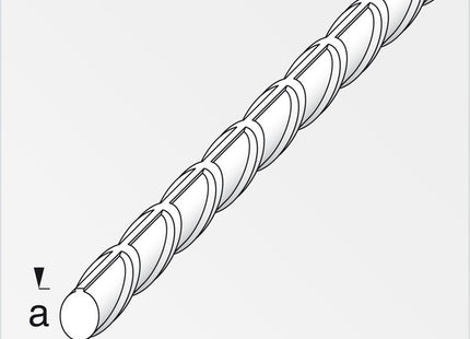 ALFER ACCIAIO ALETTATO PER CALCESTRUZZO LAMINATO A CALDO MT.1