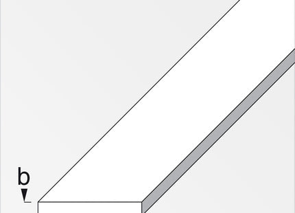 ALFER BARRA PIATTA ACCIAIO LAMINATO A CALDO MT.2