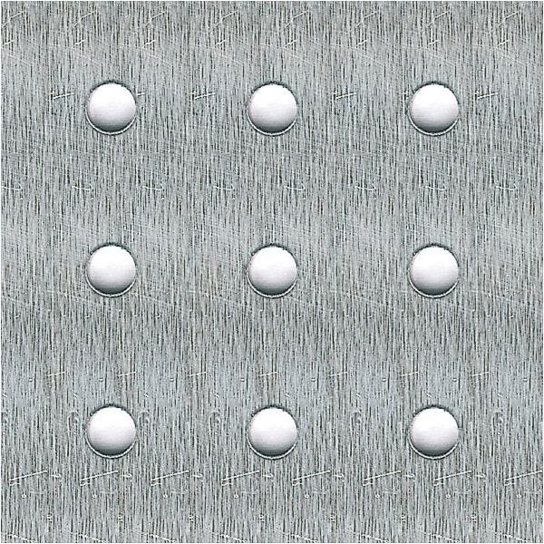 ALFER LAMIERA CON PERFORAZIONE TONDA ALLUMINIO NATURALE MM1,5X250X 500