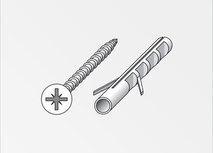 ALFER VITI COLOR BRONZO MM 3,0X 30 E TASSELLI D.MM 5 PZ10