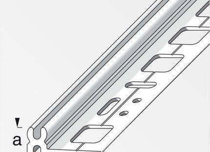 ALFER PROFILO DI SUPPORTO PVC CARAMELLO MM16X30 MT1