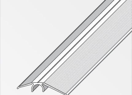 ALFER PROFILO DI COMPENSAZIONE LIVELLO ALLUMINIO ARGENTO MM40 MT1