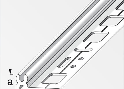 ALFER PROFILO DI SUPPORTO PVC AVORIO MM11X30 MT2