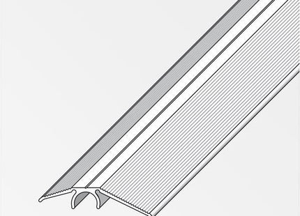 ALFER PROFILO DI COMPENSAZIONE LIVELLO ALLUMINIO ARGENTO MM40 MT2