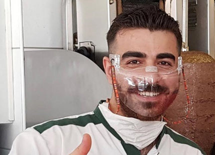 ALLEGRA MASK MEDPLUS VISIERA DI PROTEZIONE IN POLICARBONATO TRASPARENTE