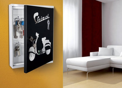 ALUBOX BACHECA CON 16 GANCI PER CHIAVI MIA SCOOTER