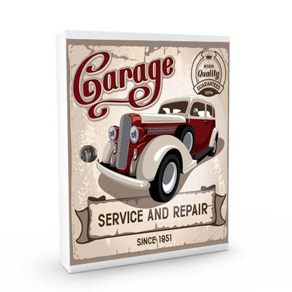 ALUBOX BACHECA CON 16 GANCI PER CHIAVI MIA GARAGE