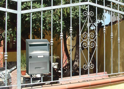 ALUBOX CASSETTA POSTALE MOD. EFFE T EVO INOX