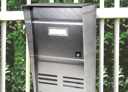 ALUBOX CASSETTA POSTALE MOD. DUBLO INOX TDL*