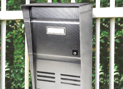 ALUBOX CASSETTA POSTALE MOD. DUBLO EVO INOX