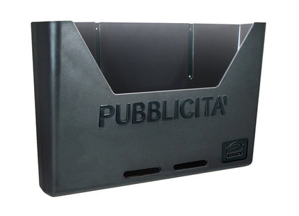 ALUBOX CASSETTA PER PUBBLICITA' MOD. CAROSELLO COLORE GRIGIO