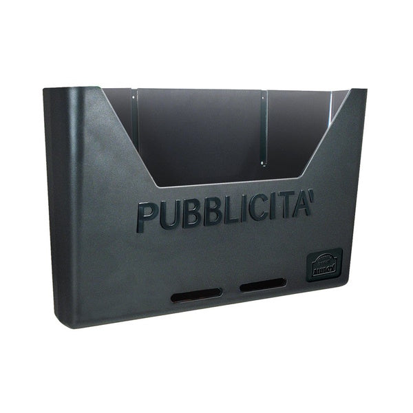 ALUBOX CASSETTA PER PUBBLICITA' MOD. CAROSELLO COLORE GRIGIO