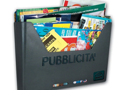ALUBOX CASSETTA PER PUBBLICITA' MOD. CAROSELLO COLORE GRIGIO