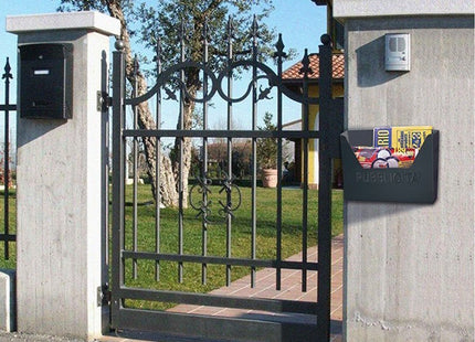 ALUBOX CASSETTA PER PUBBLICITA' MOD. CAROSELLO COLORE GRIGIO