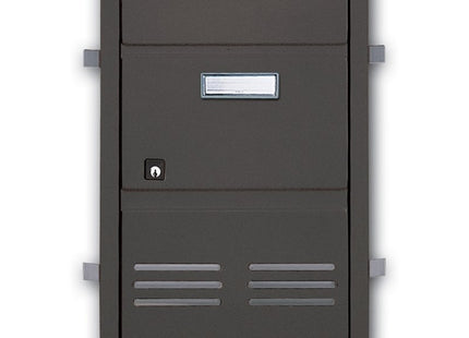 ALUBOX SPORTELLO DA INCASSO ALLUMINIO VERNICIATO GRIGIO