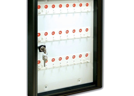 ALUBOX BACHECA CON 24 GANCI PER CHIAVI GRIGIO GHISA