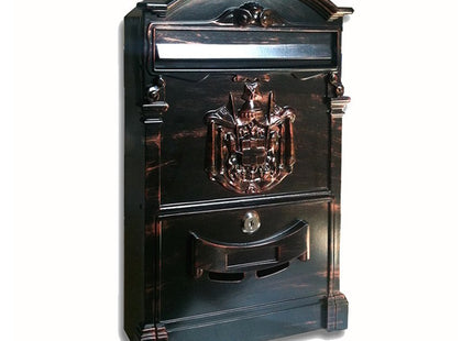 ALUBOX CASSETTA POSTALE MOD. REGIE POSTE COLORE BRONZO