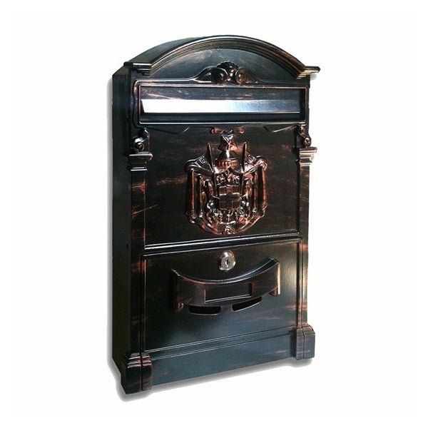 ALUBOX CASSETTA POSTALE MOD. REGIE POSTE COLORE BRONZO