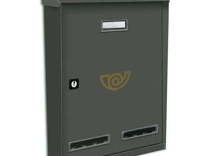 ALUBOX CASSETTA POSTALE MOD. SIRIO COLORE GRIGIO