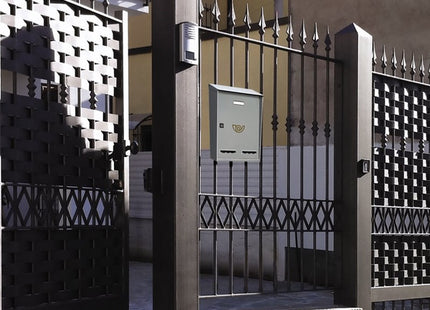 ALUBOX CASSETTA POSTALE MOD. SIRIO COLORE GRIGIO