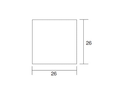 ALUBOX SPORTELLO DA INCASSO IN OTTONE BRUNITO MM290X290