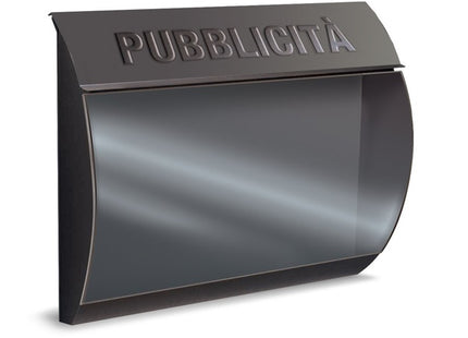 ALUBOX CASSETTA PER PUBBLICITA' MOD. BUSTA COLORE GRIGIO