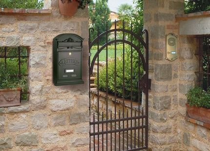 ALUBOX CASSETTA POSTALE MOD. LETTERE COLORE GRIGIO