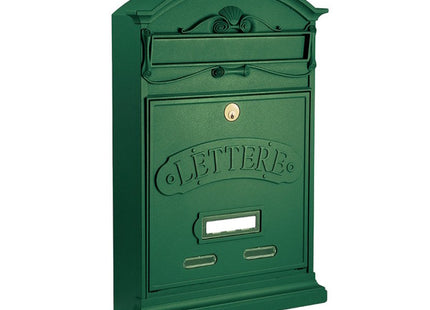 ALUBOX CASSETTA POSTALE MOD. LETTERE COLORE VERDE