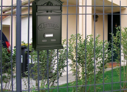 ALUBOX CASSETTA POSTALE MOD. LETTERE COLORE VERDE