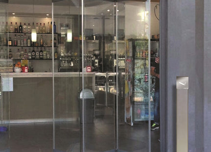 ALUBOX POSACENERE AUTOPORTANTE A COLONNA DA ESTERNO RAL9006