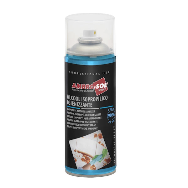 AMBRO-SOL ALCOOL ISOPROPILICO CON PUREZZA DEL 90% SPRAY ML400