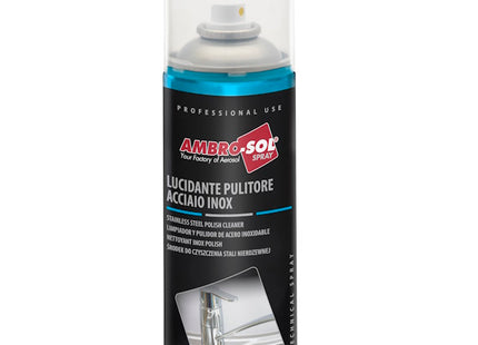 AMBRO-SOL LUCIDANTE PULITORE ACCIAIO INOX SPRAY ML400
