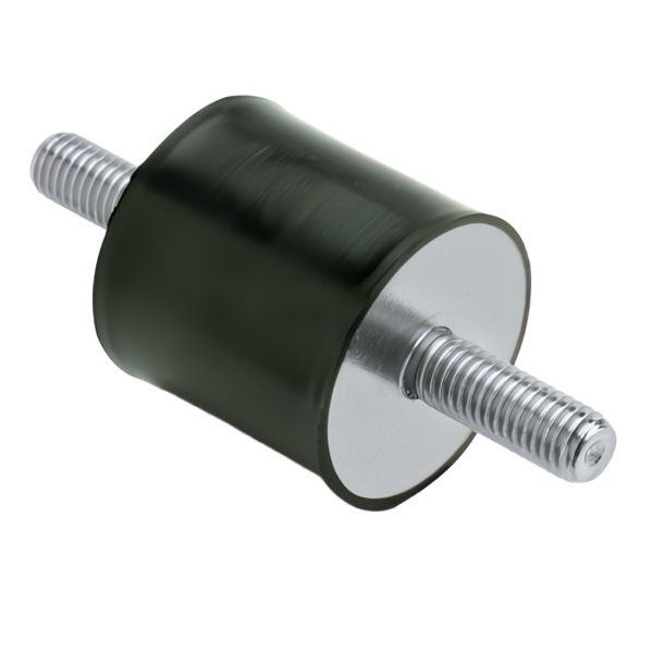 ANTIVIBRANTE IN GOMMA CILINDRICO MASCHIO/MASCHIO