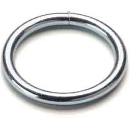 ANELLO TONDO SALDATO ZINCATO BIANCO