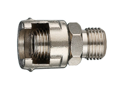 ANI ART. 11/B 3/8"M RACCORDO MASCHIO CON DADO FRESATO BLISTER PZ2