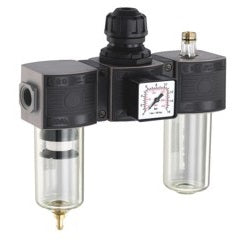 ANI ART. E/23/2 3/8"F GRUPPO FILTRO REGOLATORE LUBRIFICATORE MODULARE