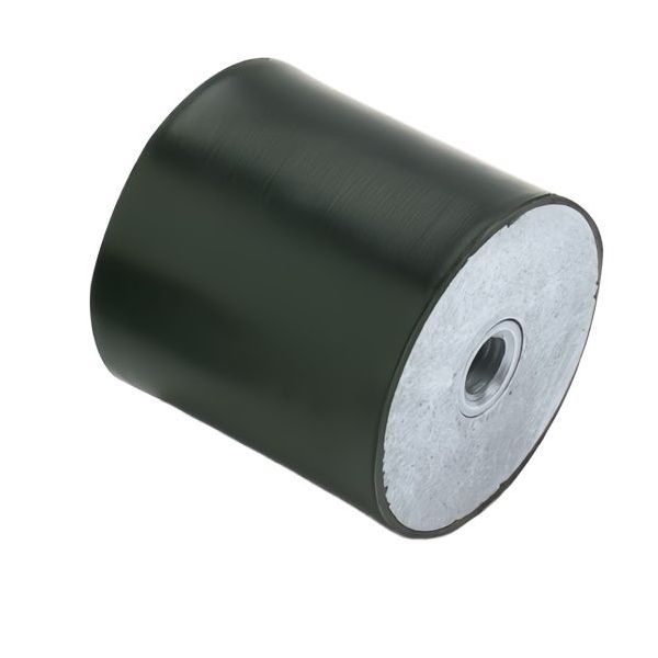 ANTIVIBRANTE IN GOMMA CILINDRICO FEMMINA/FEMMINA