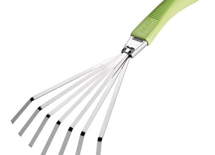 AGEF RASTRELLO SCOPETTA 7 DENTI IN ACCIAIO CON MANICO IN COPOLIMERO*