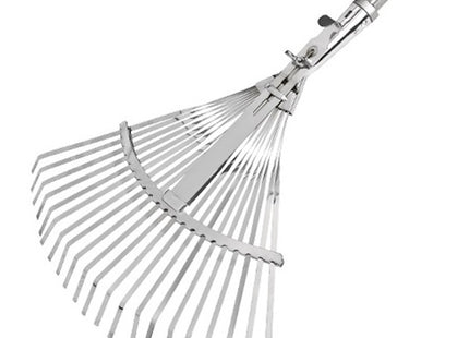 AGEF RASTRELLO SCOPA 21 DENTI REGOLABILI ACCIAIO PER MANICO POLICLICK