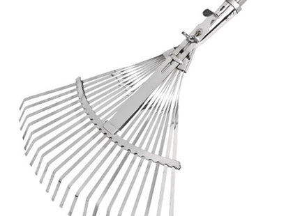 AGEF RASTRELLO SCOPA 21 DENTI REGOLABILI ACCIAIO PER MANICO POLICLICK*