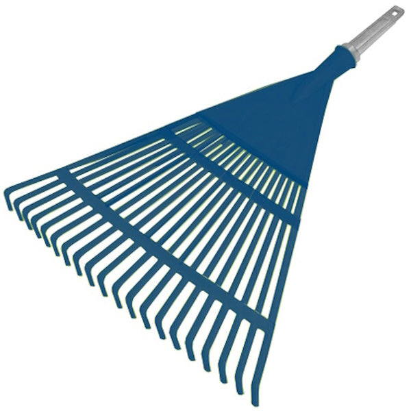 AGEF RASTRELLO SCOPA 20 DENTI FISSI IN PLASTICA PER MANICO POLICLICK*