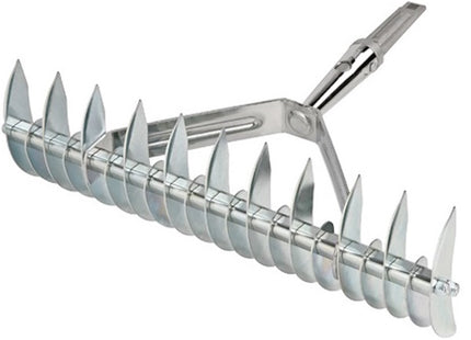 AGEF RASTRELLO AERATORE 32 DENTI ACCIAIO CROMATO PER MANICO POLICLICK