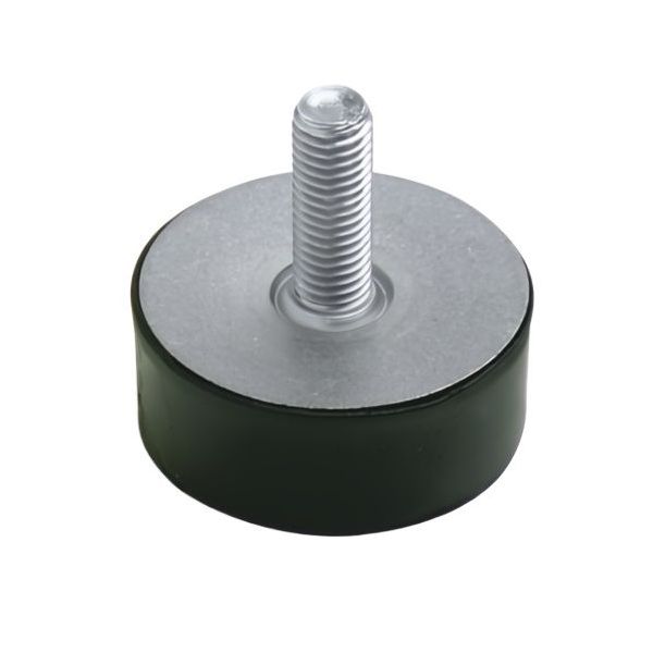 ANTIVIBRANTE IN GOMMA CILINDRICO PIENO/MASCHIO