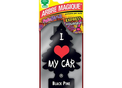 ARBRE MAGIQUE PROFUMATORE PER AUTO FRAGRANZA BLACK PINE