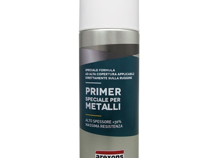 AREXONS SMALTO SPECIALE METALLI FONDO RIEMPITIVO BIANCO SPRAY ML400