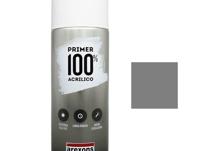AREXONS SMALTO ACRILICO FONDO ANTIRUGGINE GRIGIO SPRAY ML400
