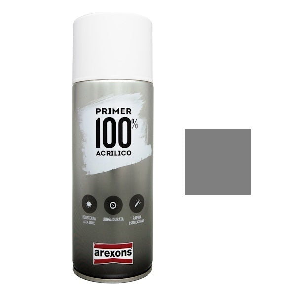 AREXONS SMALTO ACRILICO FONDO ANTIRUGGINE GRIGIO SPRAY ML400