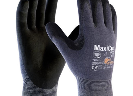 ATG GUANTI MOD. MAXICUT ULTRA A44-3745 COLORE NERO/BLU TG 9*