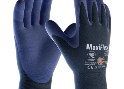 ATG GUANTI MOD. MAXIFLEX ELITE A34-274 COLORE BLU