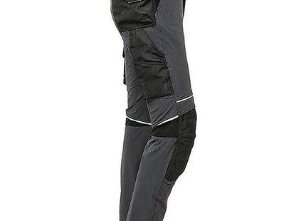 U-POWER PANTALONE IN TESSUTO ATOM COLORE ASPHALT GREY